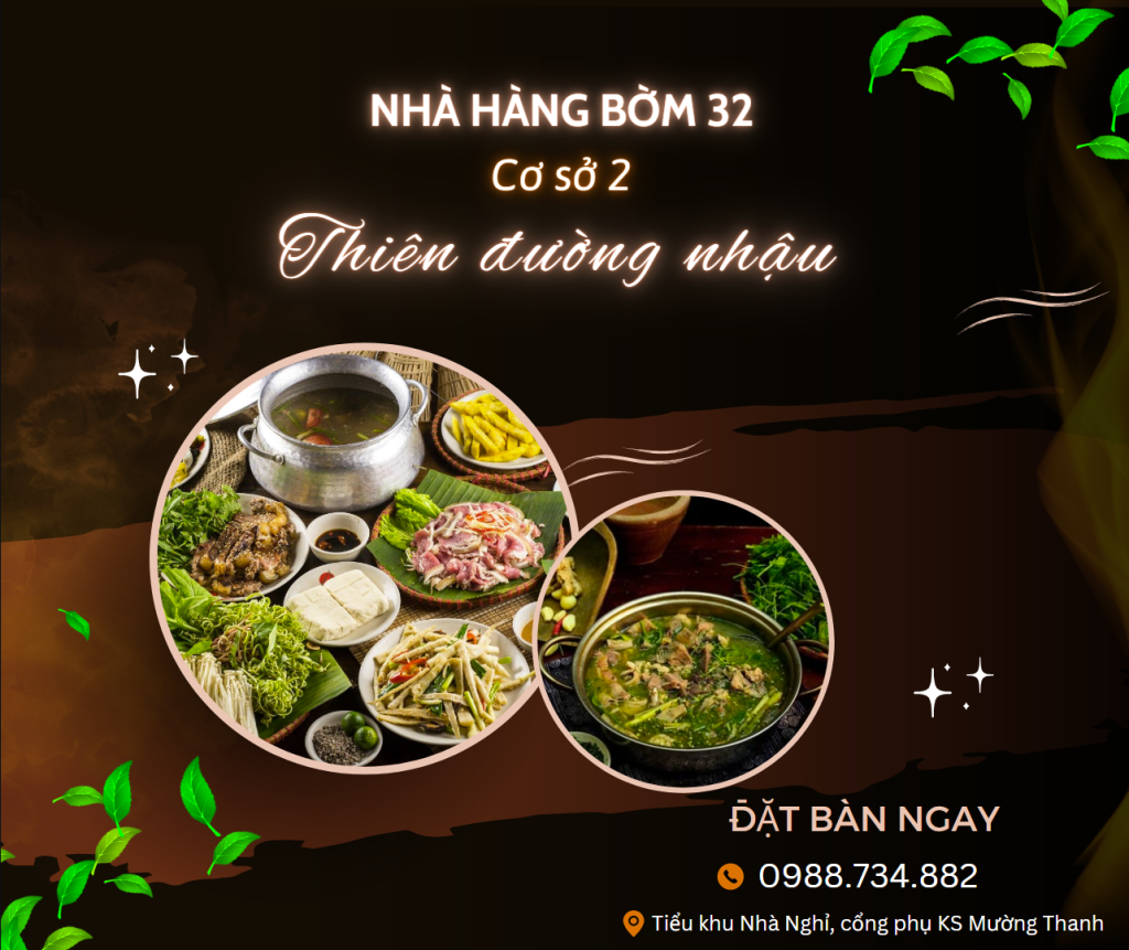 nhà hàng bờm 32 mộc châu