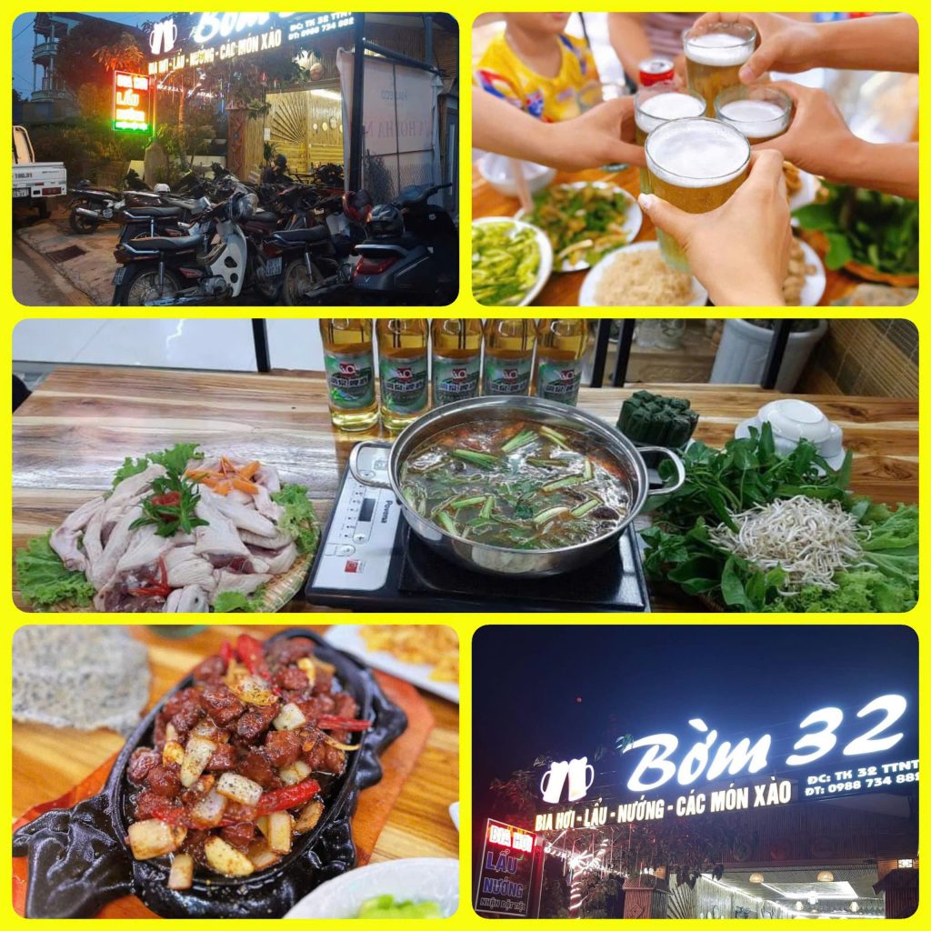 nhà hàng bờm 32 mộc châu